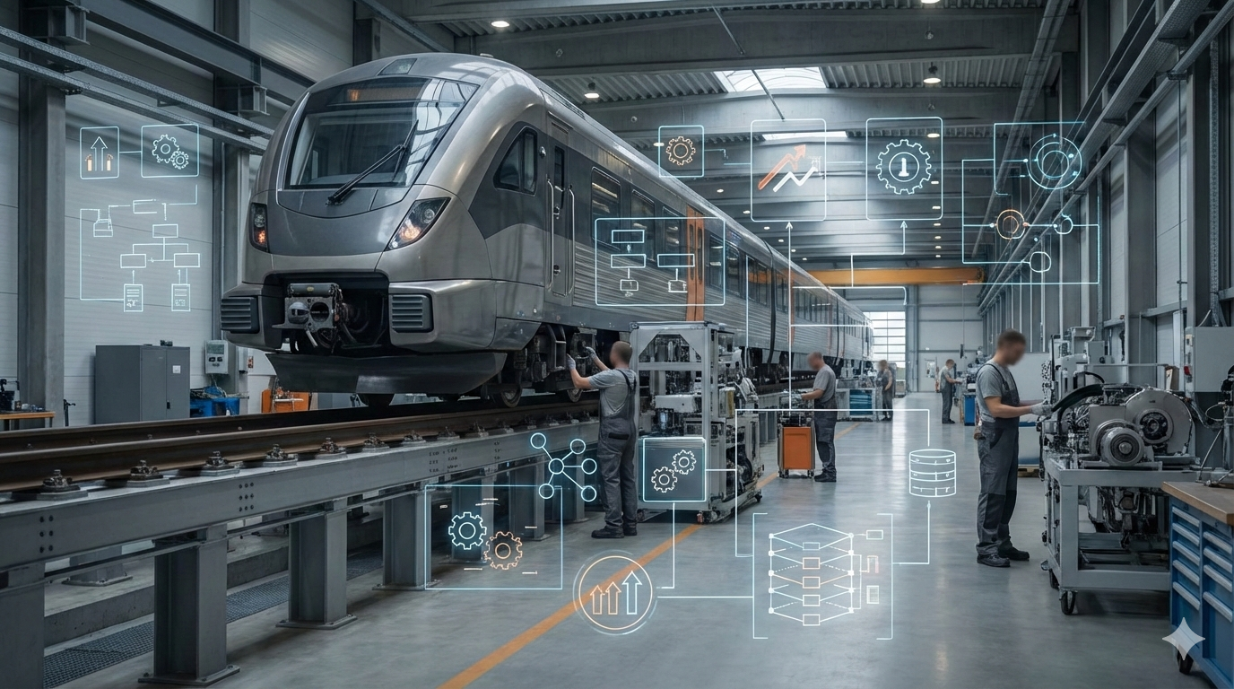 Externer technischer Service in der Schienenfahrzeuginstandhaltung